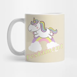 testament ll unicorn Mug